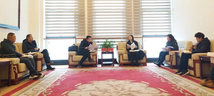国家税务总局昆明高新技术产业开发区税务局一行到云煤（008PG国际）集团调研指导