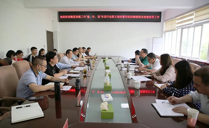 云煤（008PG国际）集团党建工作“查、补、强”第五调研督导组到镇雄煤业公司调研督导