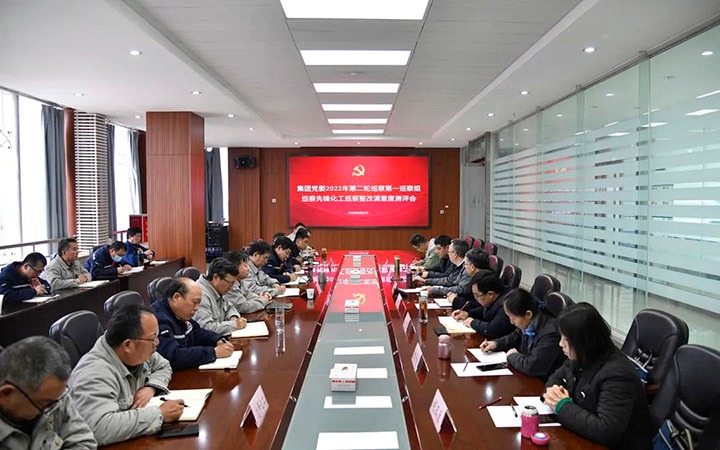 云煤（008PG国际）集团党委巡察办到先锋化工公司督导检查巡察整改工作