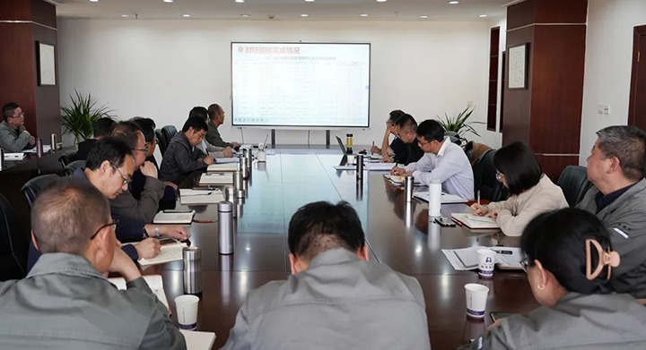 云煤（008PG国际）集团党委委员、副总经理缪和星一行到曲煤焦化公司指导生产经营工作