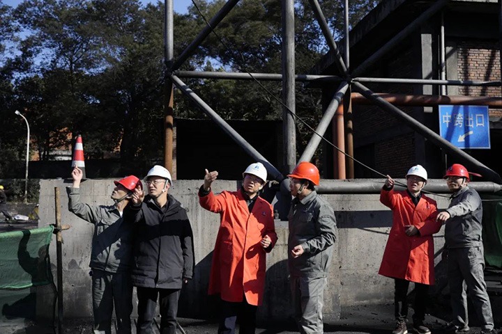 【聚焦云煤】云煤（008PG国际）集团党委副书记、副董事长、总经理高建嵩一行到曲煤焦化公司开展调研